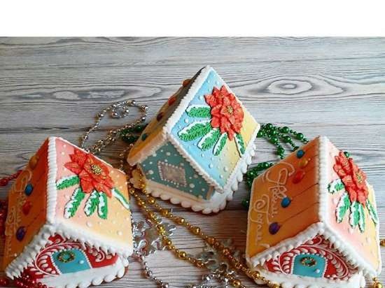 Gingerbread house (how to assemble and decorate)