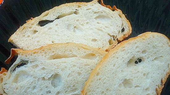 Roman ciabatta i Brand 6050 trykkoker