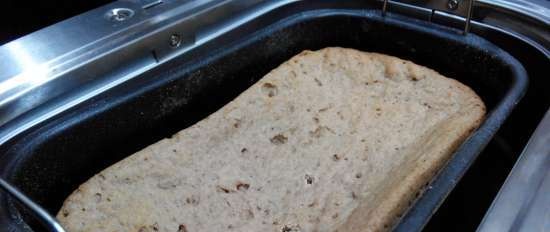 Wheat-rye bread in a bread maker (our family-proven recipe)