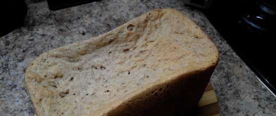 Wheat-rye bread in a bread maker (our family-proven recipe)