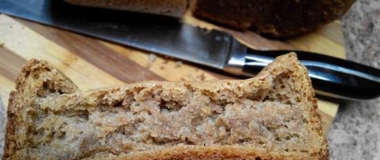 Wheat-rye bread in a bread maker (our family-proven recipe)