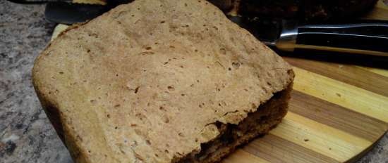 Wheat-rye bread in a bread maker (our family-proven recipe)