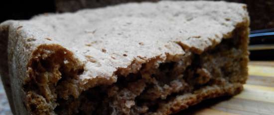 Wheat-rye bread in a bread maker (our family-proven recipe)