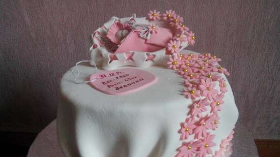 Cakes for birth, baptism, year (not numbers)