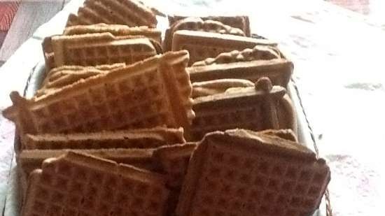 Walnut waffles (grill STEBA 4.4)