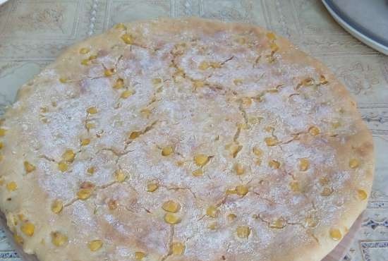 Rauga tortilla ar kukurūzas miltiem un saldo kukurūzu Princess Pizza Maker