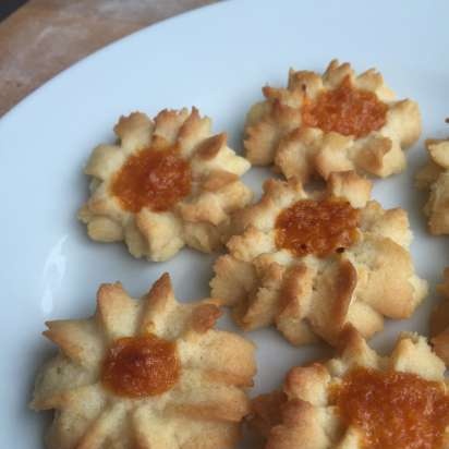 Jigging shortbread cookies Kamille (kurabye-type)