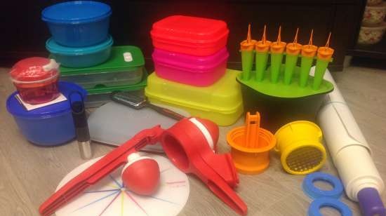 Plastfat Tupperware - anmeldelser