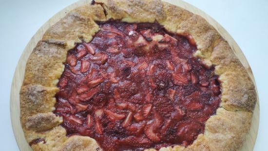 Crostata ar aprikozēm