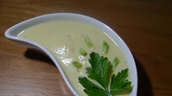 Zucchini bechamel