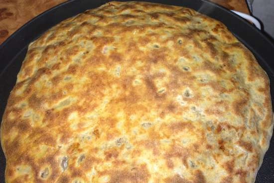 Gruzīnu Khachapuri (telavi)