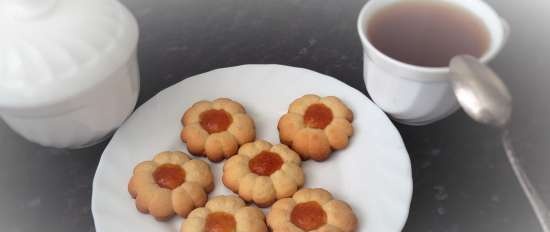 Jigging shortbread cookies Kamille (kurabye-type)