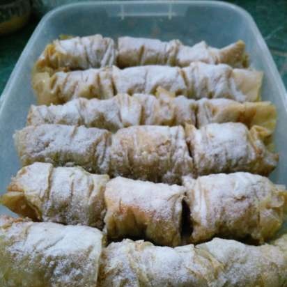 Filo deig baklava