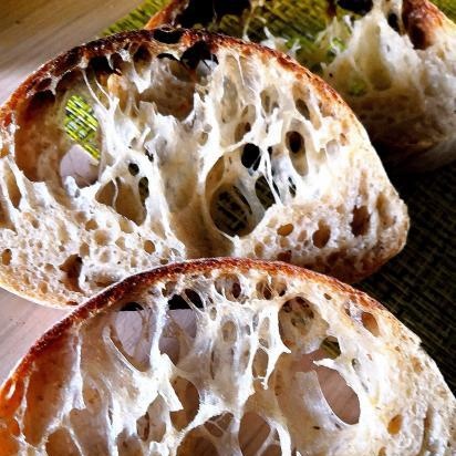 Ciabatta raudzēta ar 50% mitruma