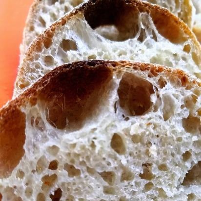 Ciabatta raudzēta ar 50% mitruma