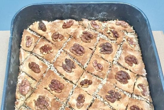 Baklava không đường, bột mì trắng và bơ cho tất cả những người yêu thích đồ ngọt