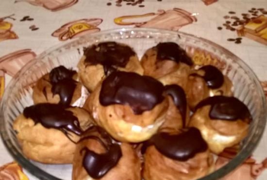 Eclairs fra fullkornsmel "Når du vil ha noe søtt"