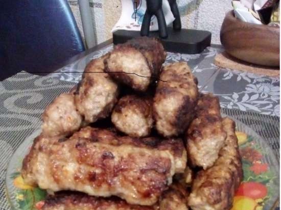 Cevapcici (Steba 4.4 grils, Tepperware Master Press)