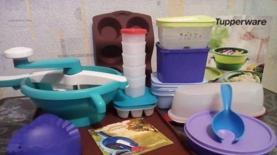 Plastmasas trauki Tupperware - atsauksmes