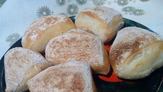 Ciabatta raudzēta ar 50% mitruma