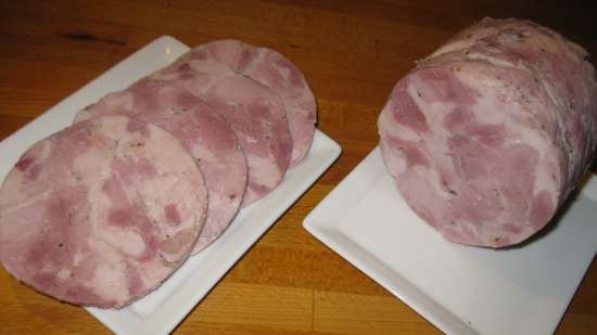 Pork ham (Steba pressure cooker)