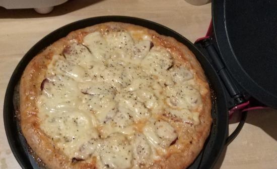 Deig til hvete-rugpizza fra Panasonic