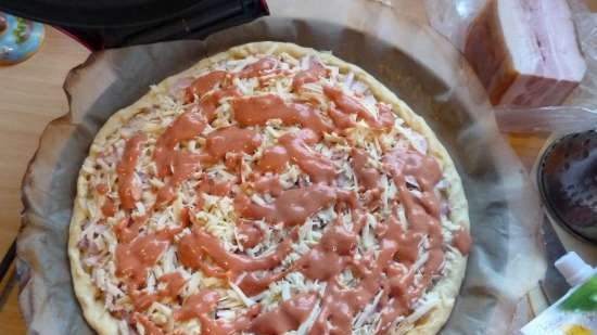 Bánh Pizza của Mẹ trên bột bánh không có men tại Princess