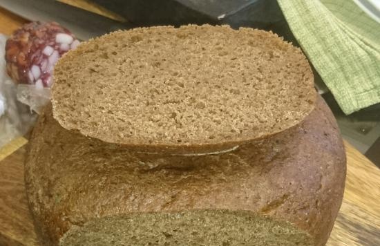 Rye-wheat bread Westphalian Passion