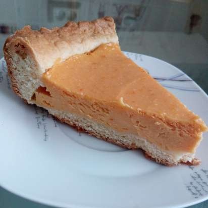 Gresskar og cottage cheese pie