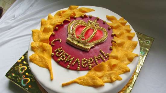 Anniversary cakes. Corporate. Emblems.