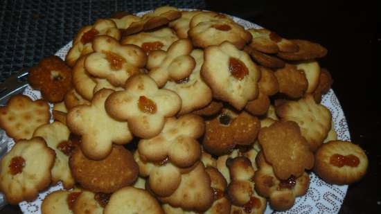 Jigging shortbread cookies Kamille (kurabye-type)