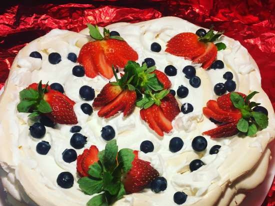 Pavlova tráng miệng