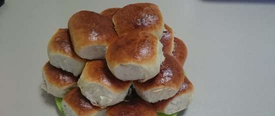 Butter buns according to GOST taste from childhood