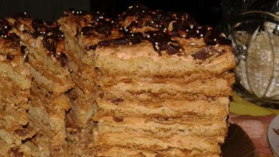 Air Snickers Cake