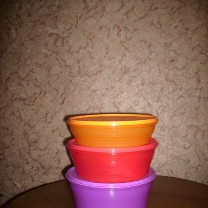 Plastmasas trauki Tupperware - atsauksmes