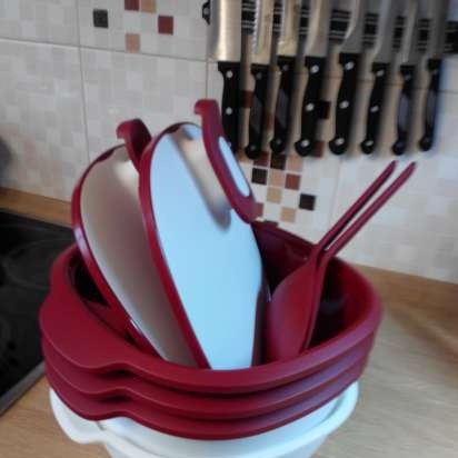 Plastfat Tupperware - anmeldelser