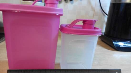 Plastfat Tupperware - anmeldelser