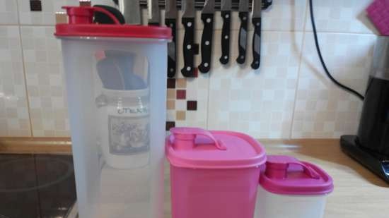 Plastfat Tupperware - anmeldelser