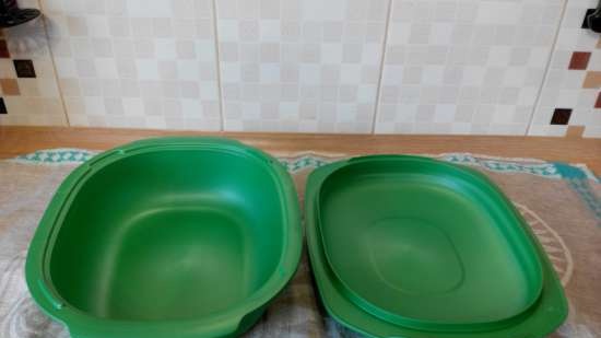 Plastfat Tupperware - anmeldelser