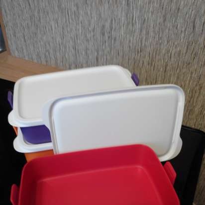 Plastfat Tupperware - anmeldelser