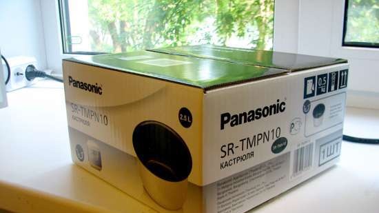 Multikooker Panasonic SR-TMH10ATW - anmeldelser og diskusjoner