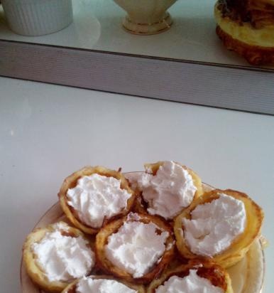 Kefir tartlets giòn hoàn hảo