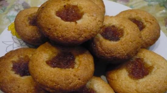 Whey shortbread cookies