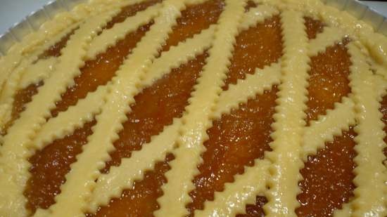 Crostata ar ievārījumu (Crostata di marmellata)