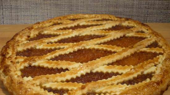 Crostata ar ievārījumu (Crostata di marmellata)