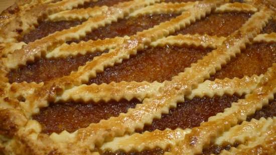 Crostata ar ievārījumu (Crostata di marmellata)