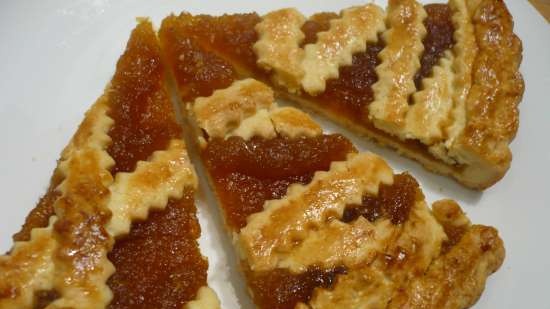 Crostata ar ievārījumu (Crostata di marmellata)