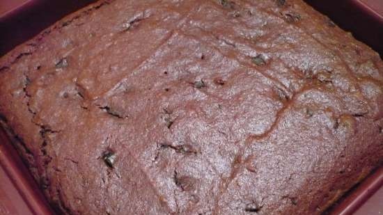 Kokt bete brownie (magert alternativ)