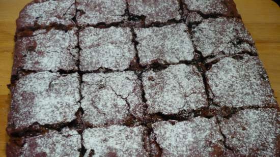 Kokt bete brownie (magert alternativ)