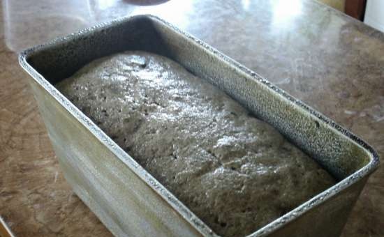 Rye bread (basic) with a convenient schedule